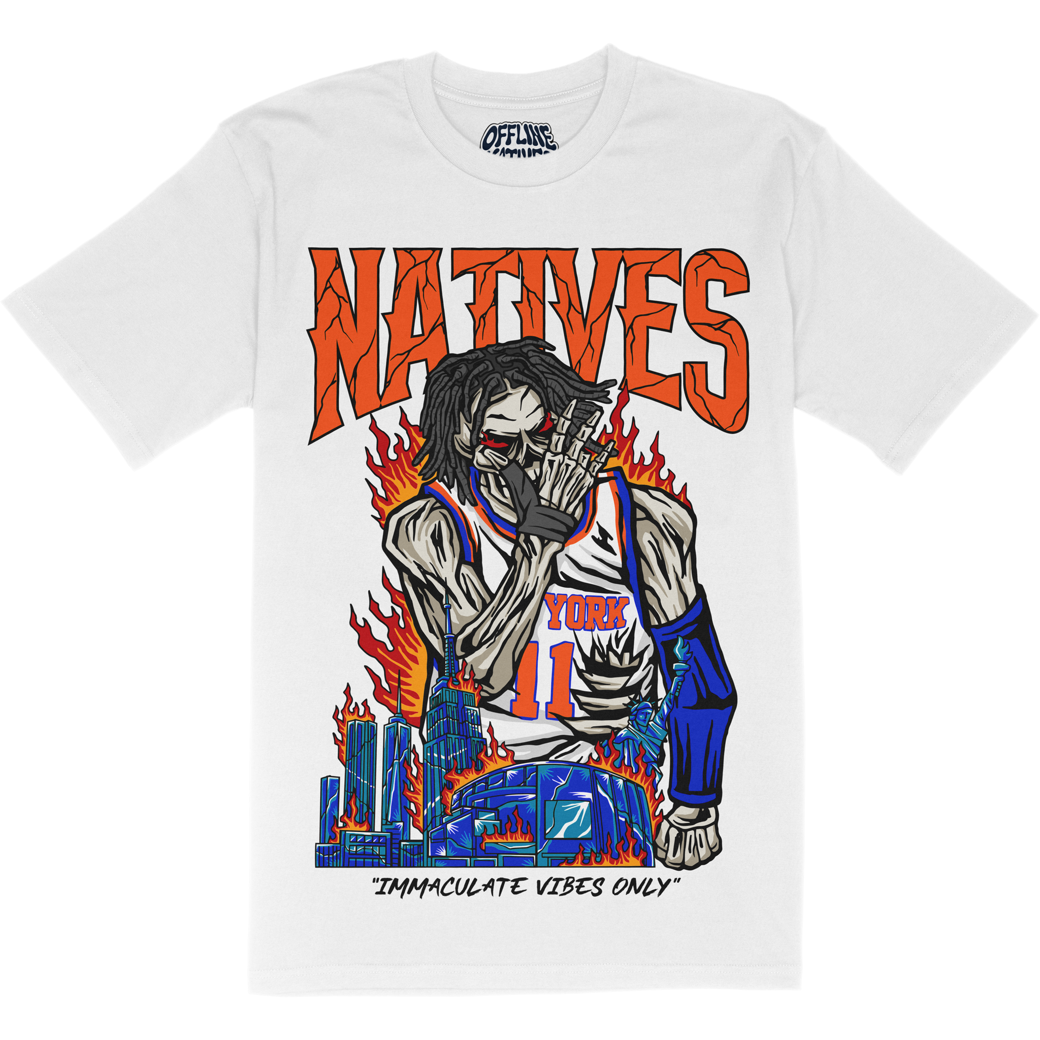 Immaculate Vibes Only T-Shirt - Home Jersey - White