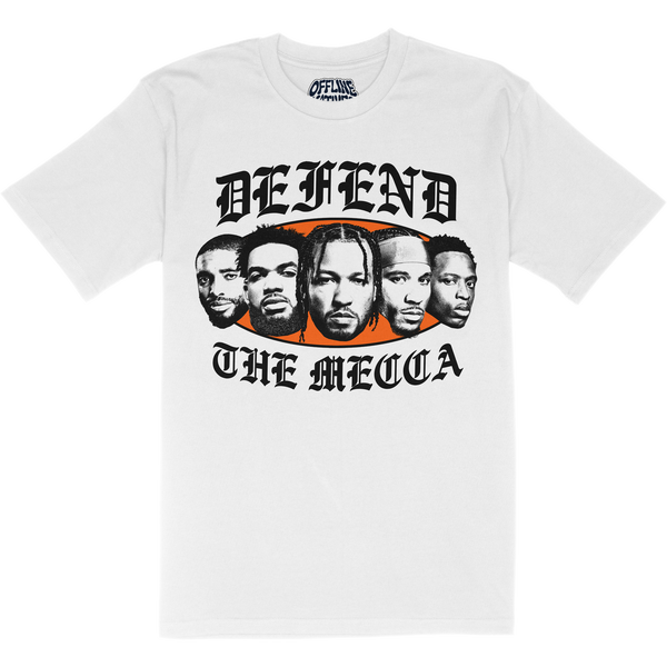 Defend The Mecca 2025 New York Knicks T-Shirt - White