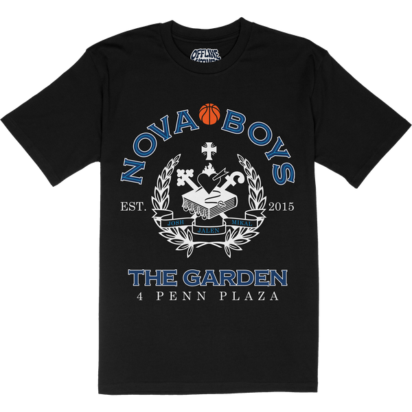 Nova Boys Collegiate T-Shirt - Black