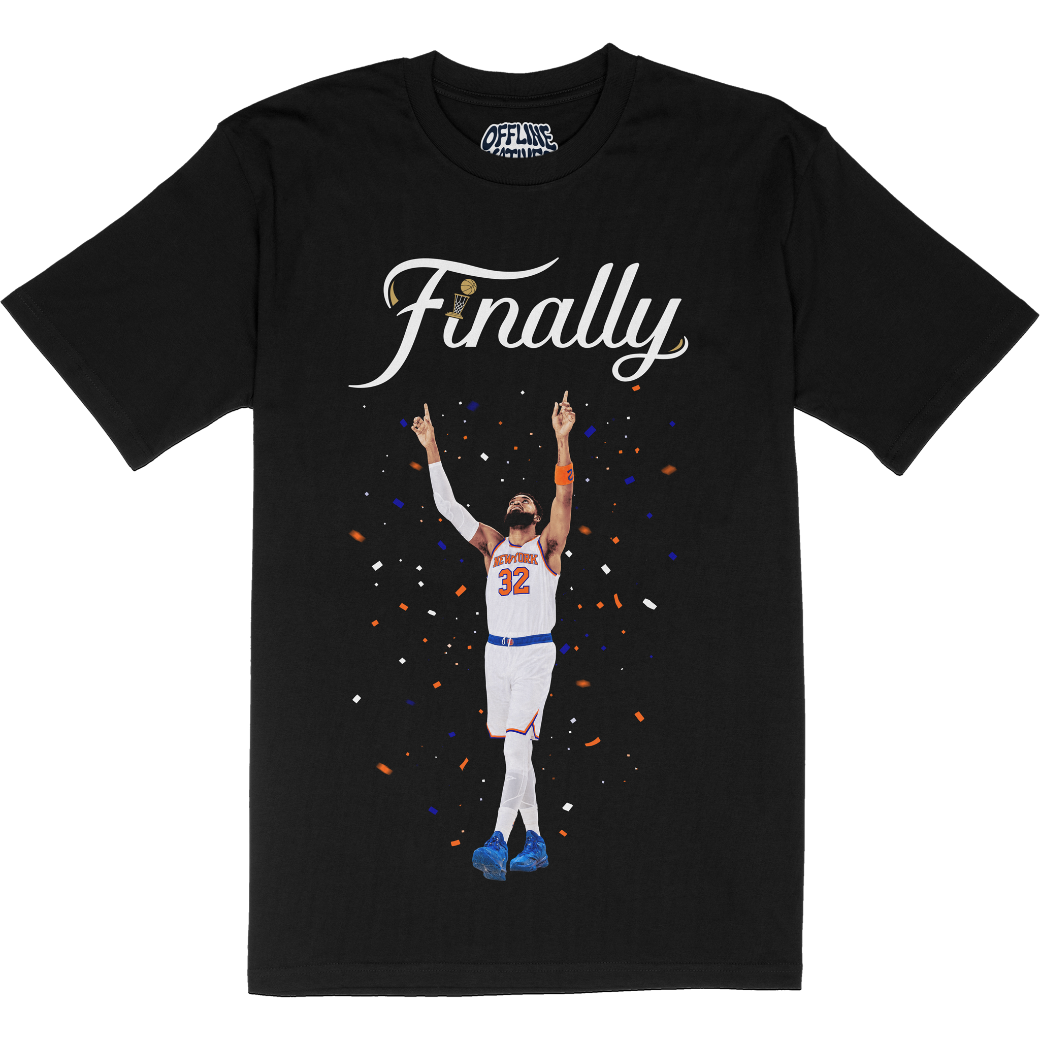 FINALLY. - T-Shirt - Black