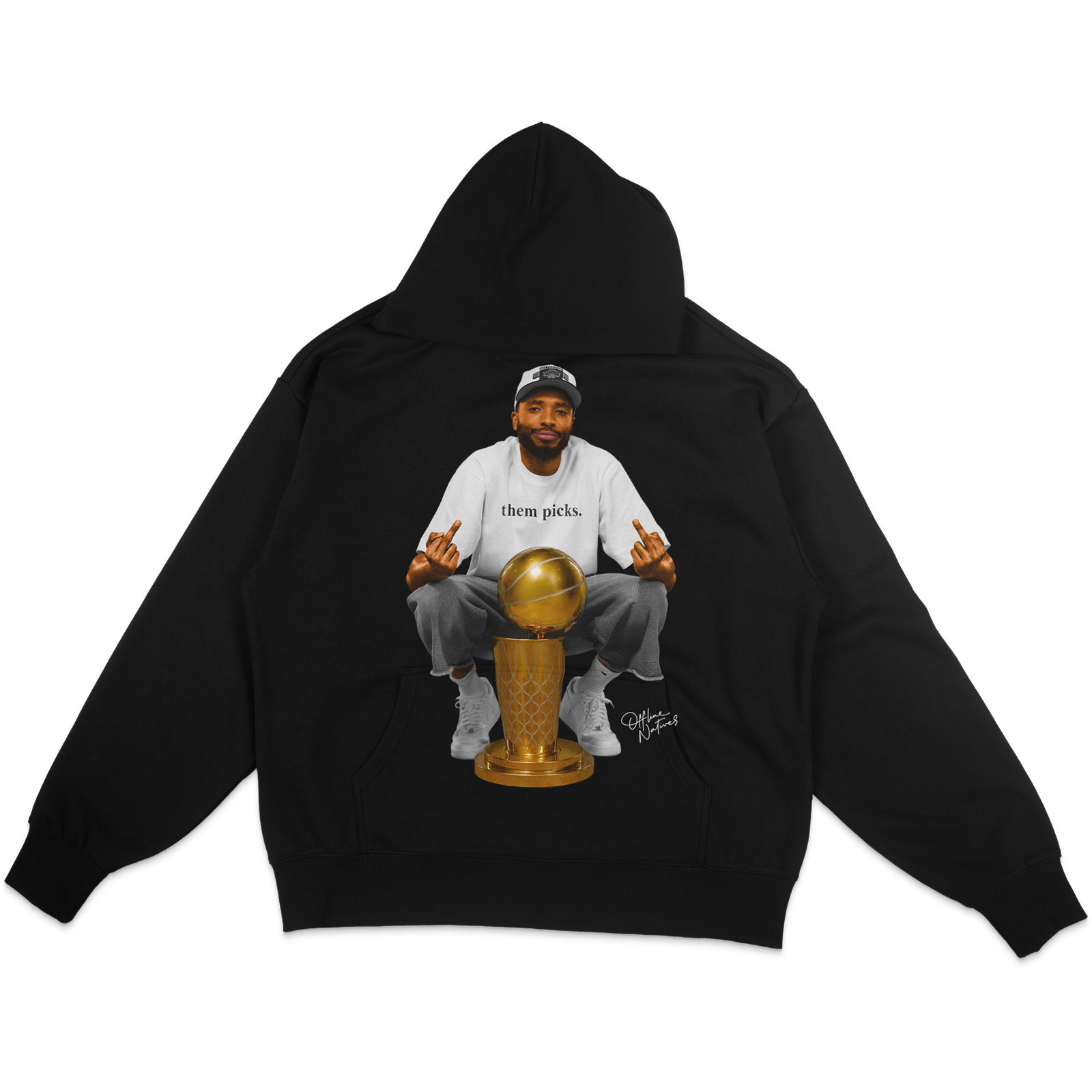 F Them Picks Hoodie - Black