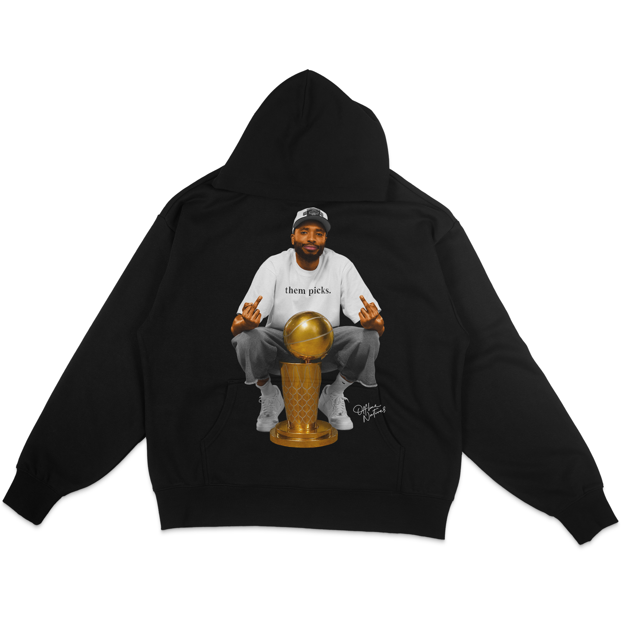 F Them Picks Hoodie - Black