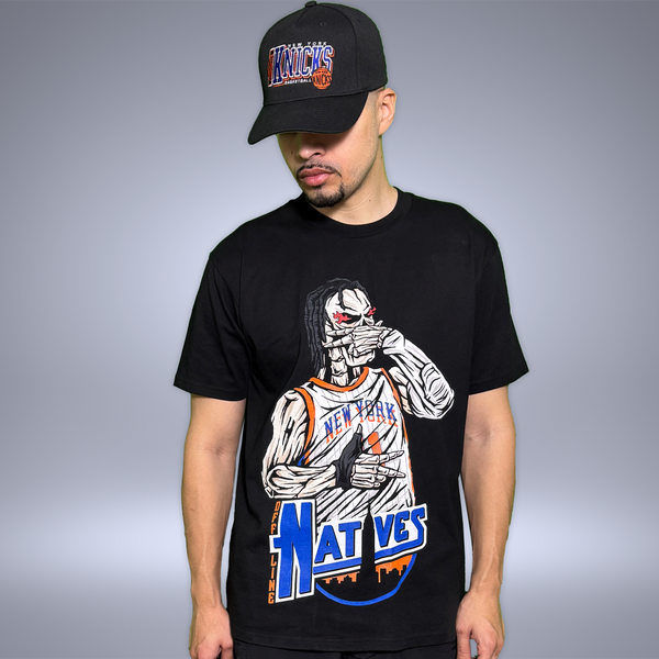 Jalen Brunson Three Point Celebration T-Shirt - 2025 City Edition - Black