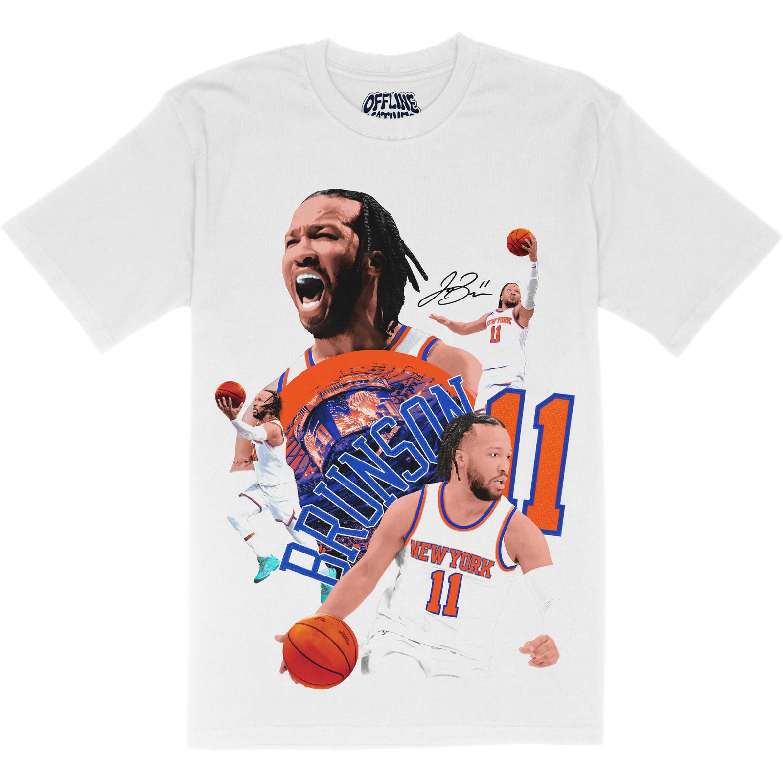 Jalen Brunson - Signature Player T-Shirt - White