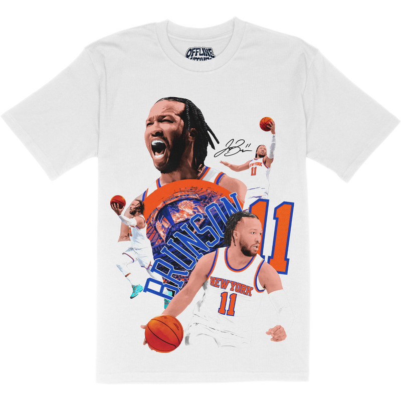 Jalen Brunson - Signature Player T-Shirt - White