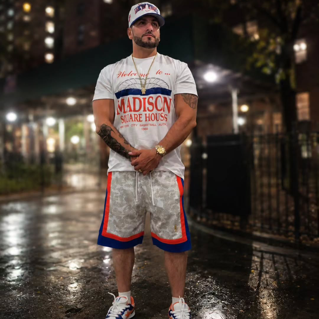 Madison Square Houses - New York Knicks - T-Shirt - White