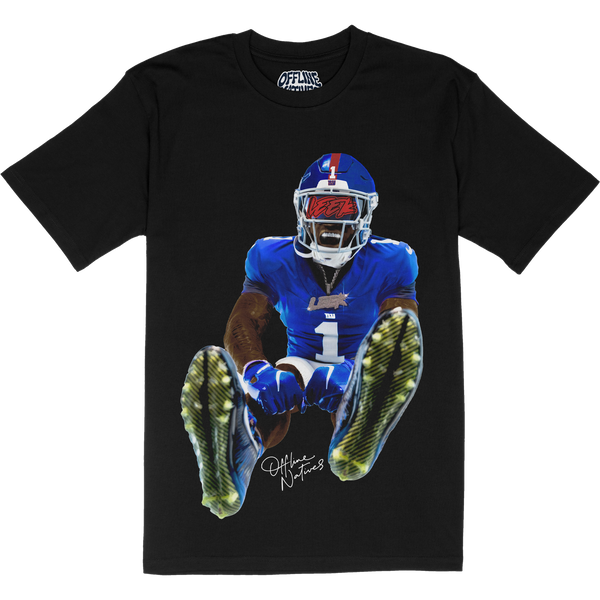 Malik Nabers - Leek - T-Shirt - Black