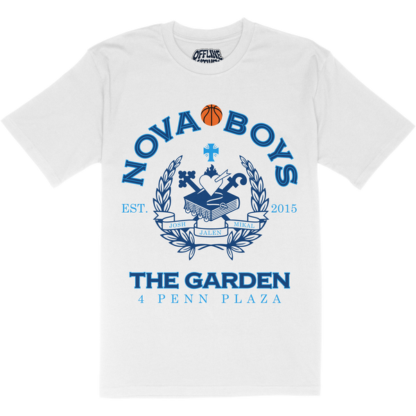 Nova Boys Collegiate T-Shirt - White