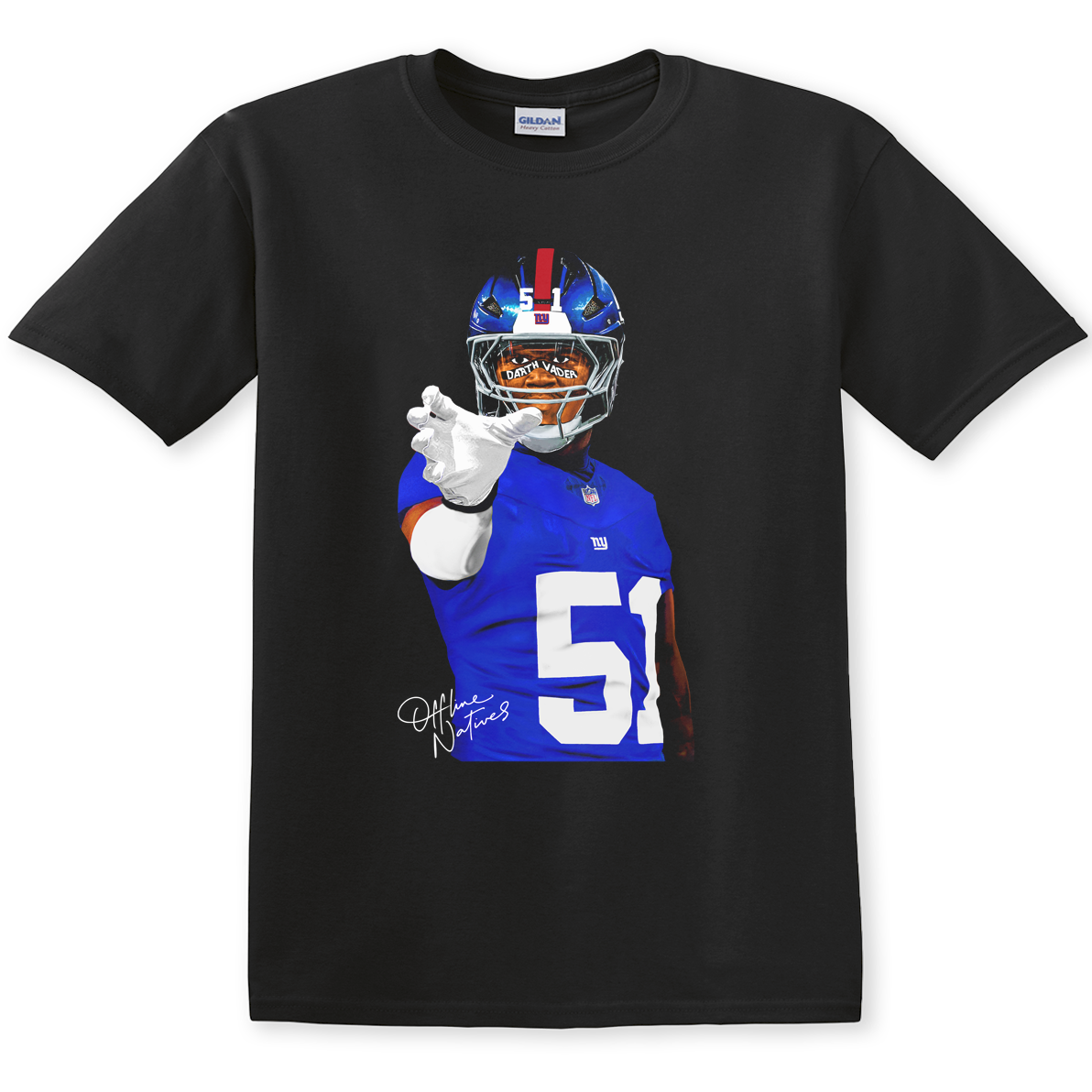 Abdul Carter - Darth Vader - T-Shirt - Black - Youth